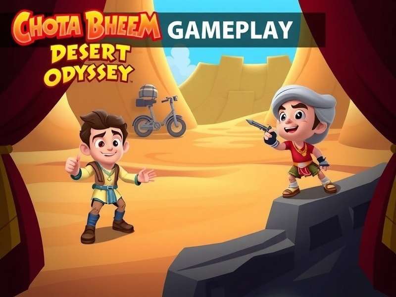 Chhota Bheem Exploring the Desert Chhota Bheem Desert Odyssey Gameplay